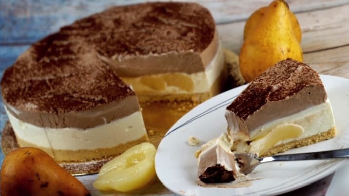 ektion 12 - Birnen Pudding Torte