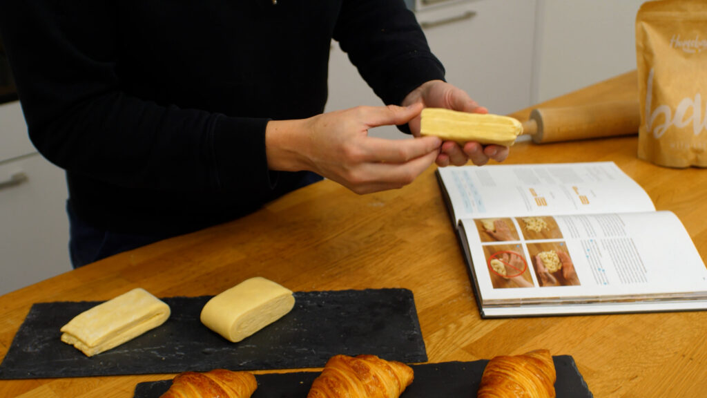 Croissants - Teigschichten 2